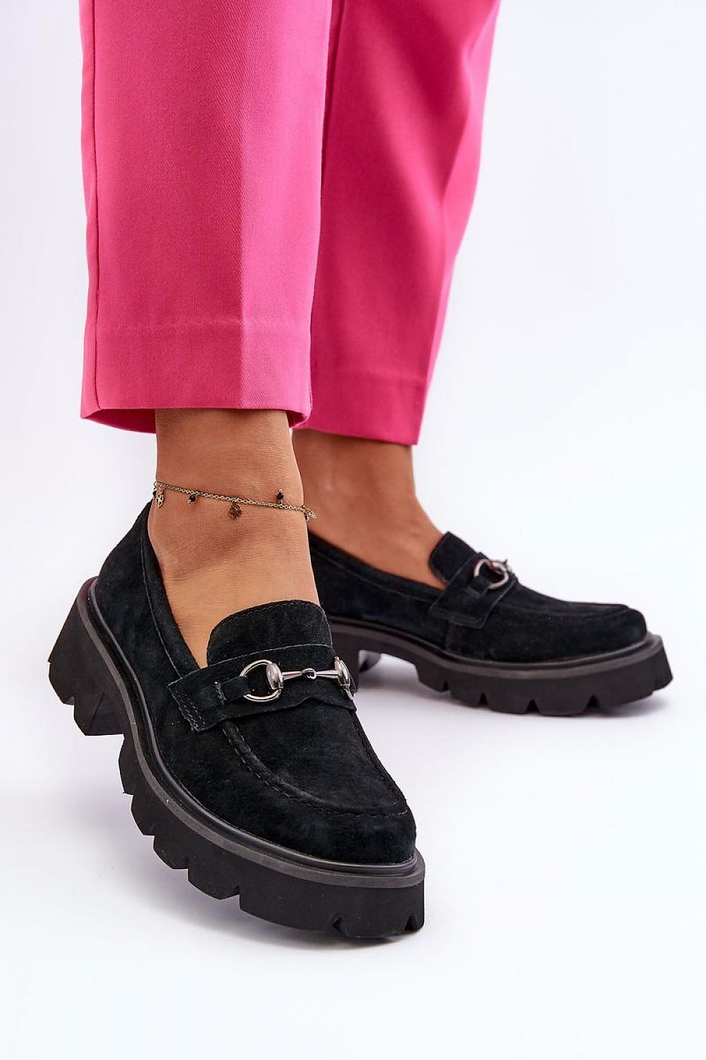   Mokasyny Model Neloria 7888 Black - Step in style 