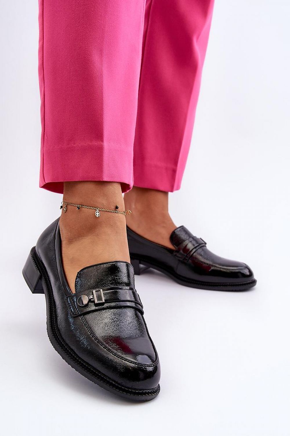   Mokasyny Model Nerilaja 66614 Black - Step in style 