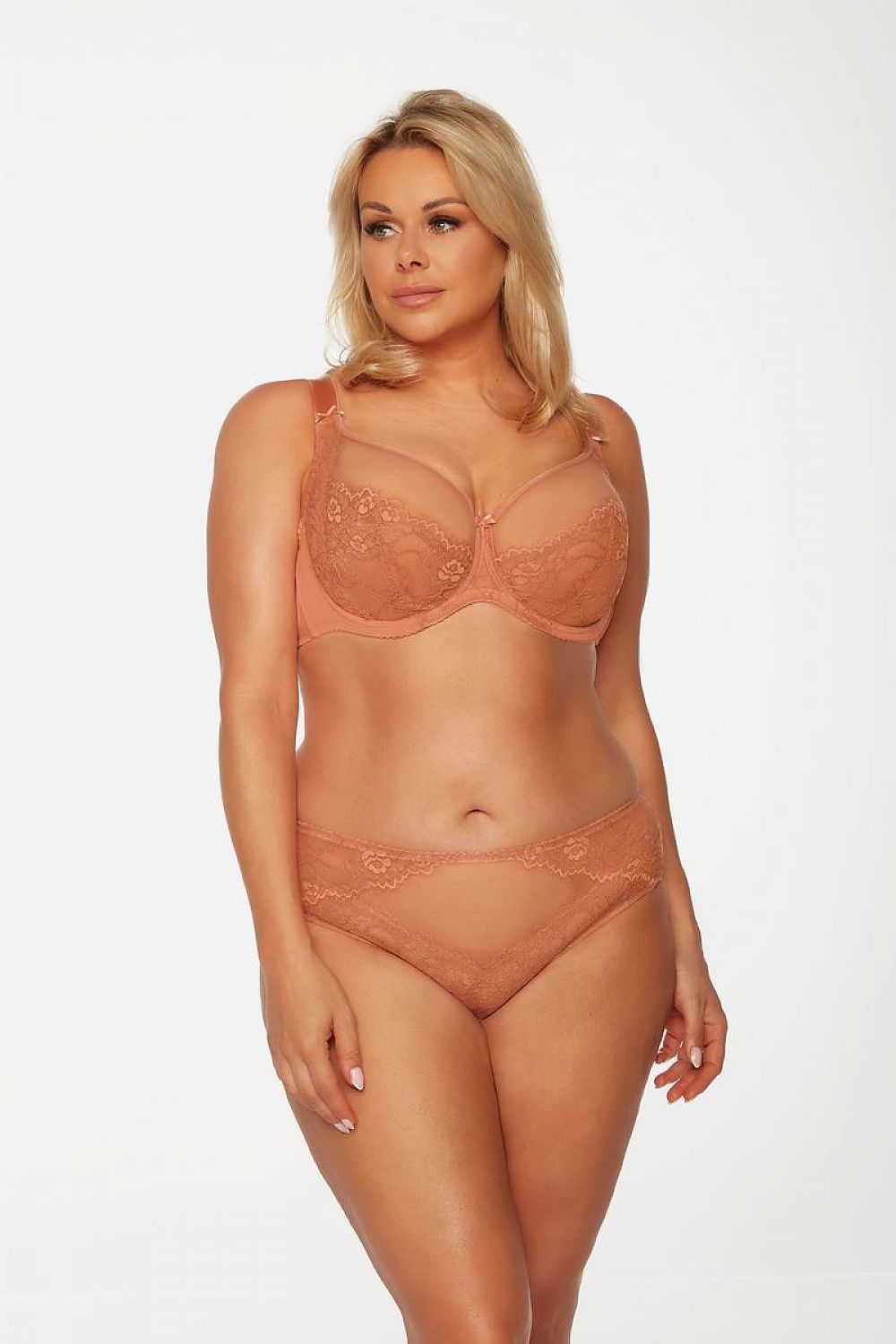  Biustonosz Soft Model Morelowa Iluzja BM-50-BS-104-MOR-S16MX Morela - Bella Misteria 
