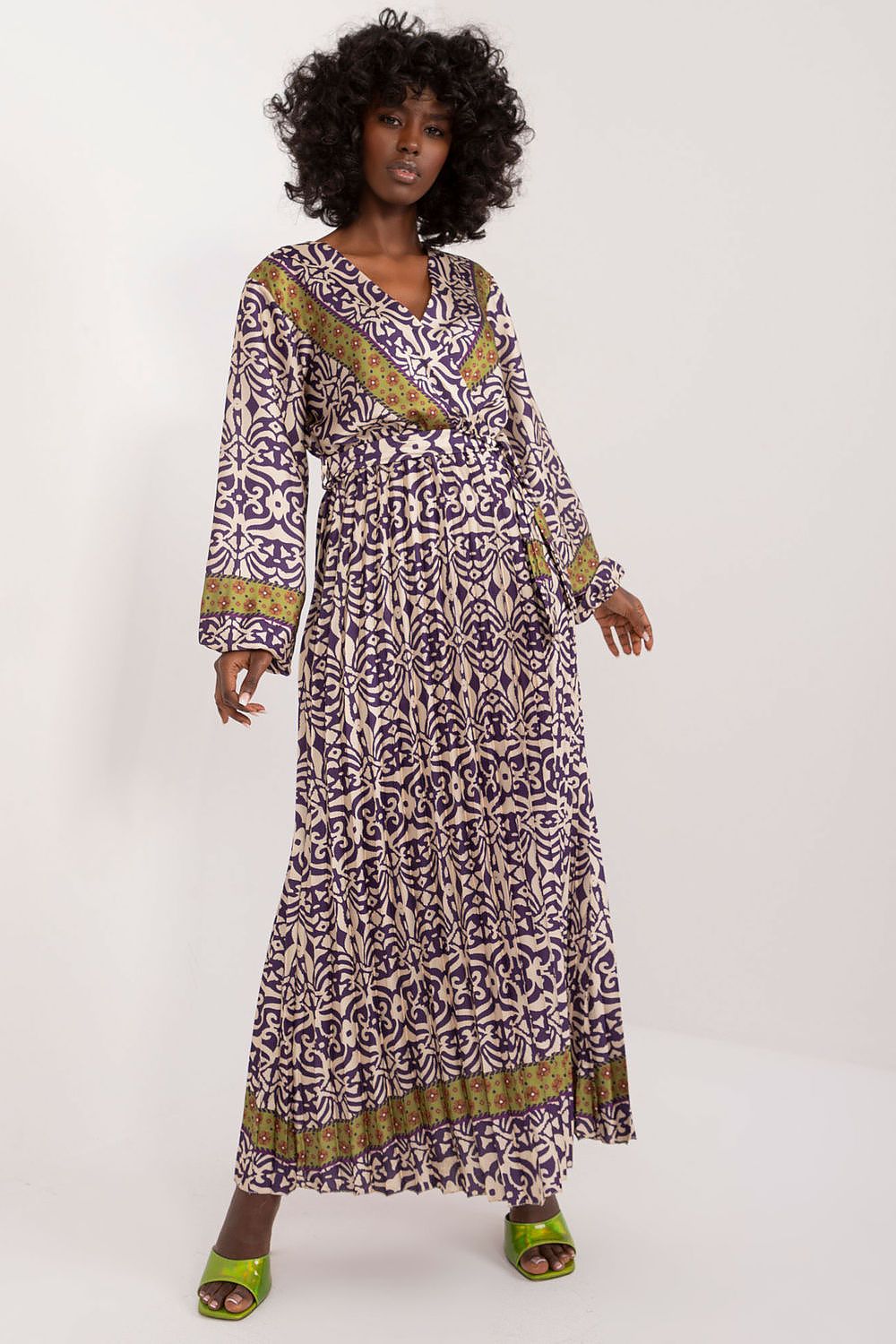 Sukienka Model DHJ-SK-16656.13X Dark Violet - Italy Moda 