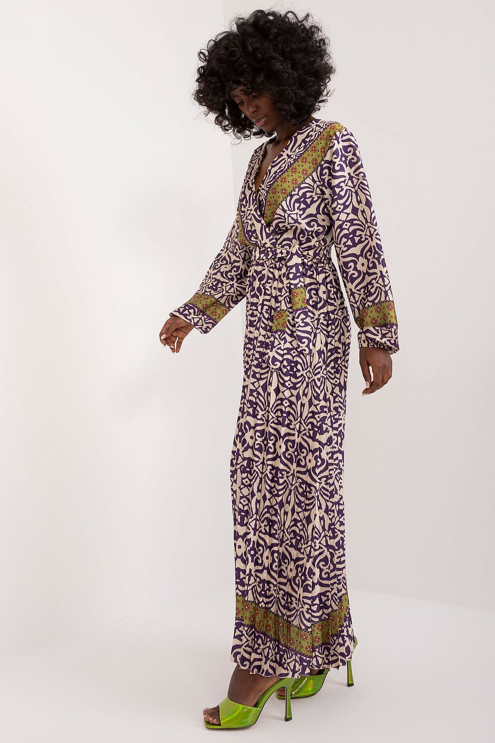  Sukienka Model DHJ-SK-16656.13X Dark Violet - Italy Moda 