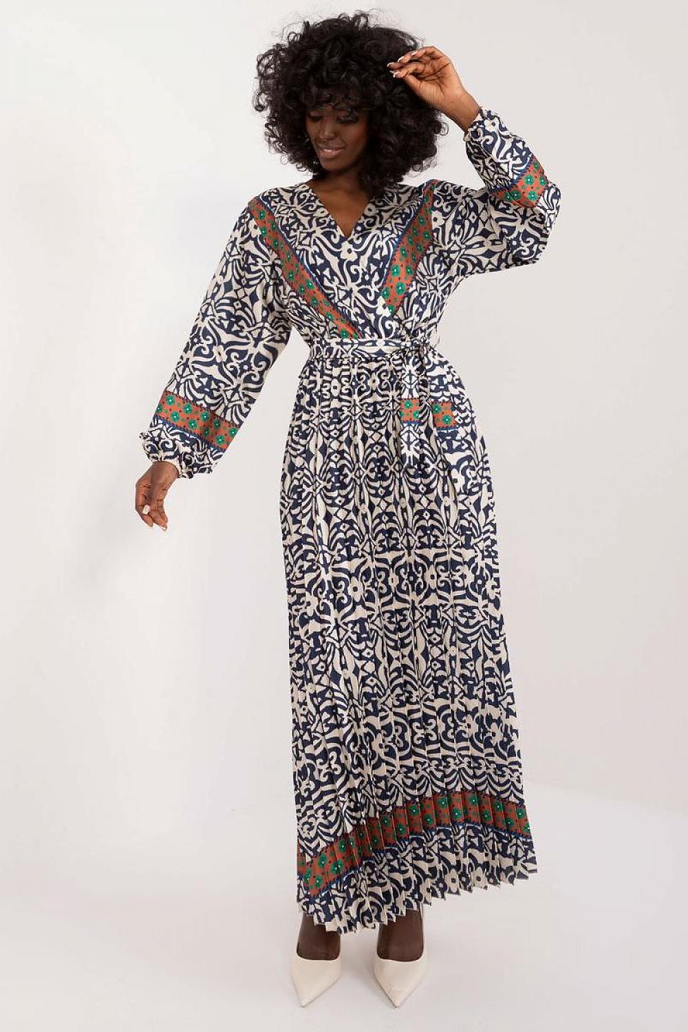  Sukienka Model DHJ-SK-16656.13X Navy - Italy Moda 