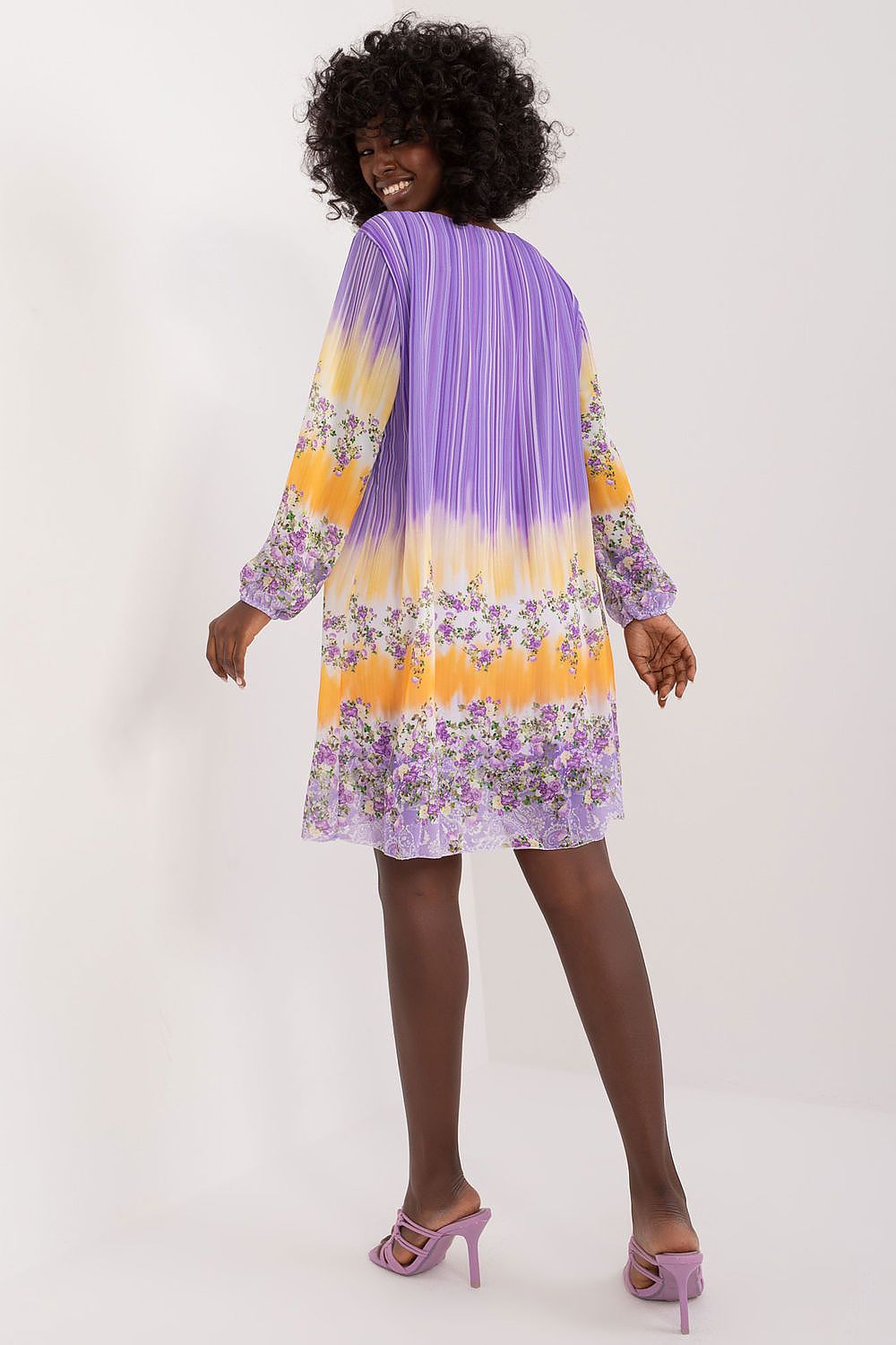  Sukienka Model DHJ-SK-N8524.14X Violet - Italy Moda 