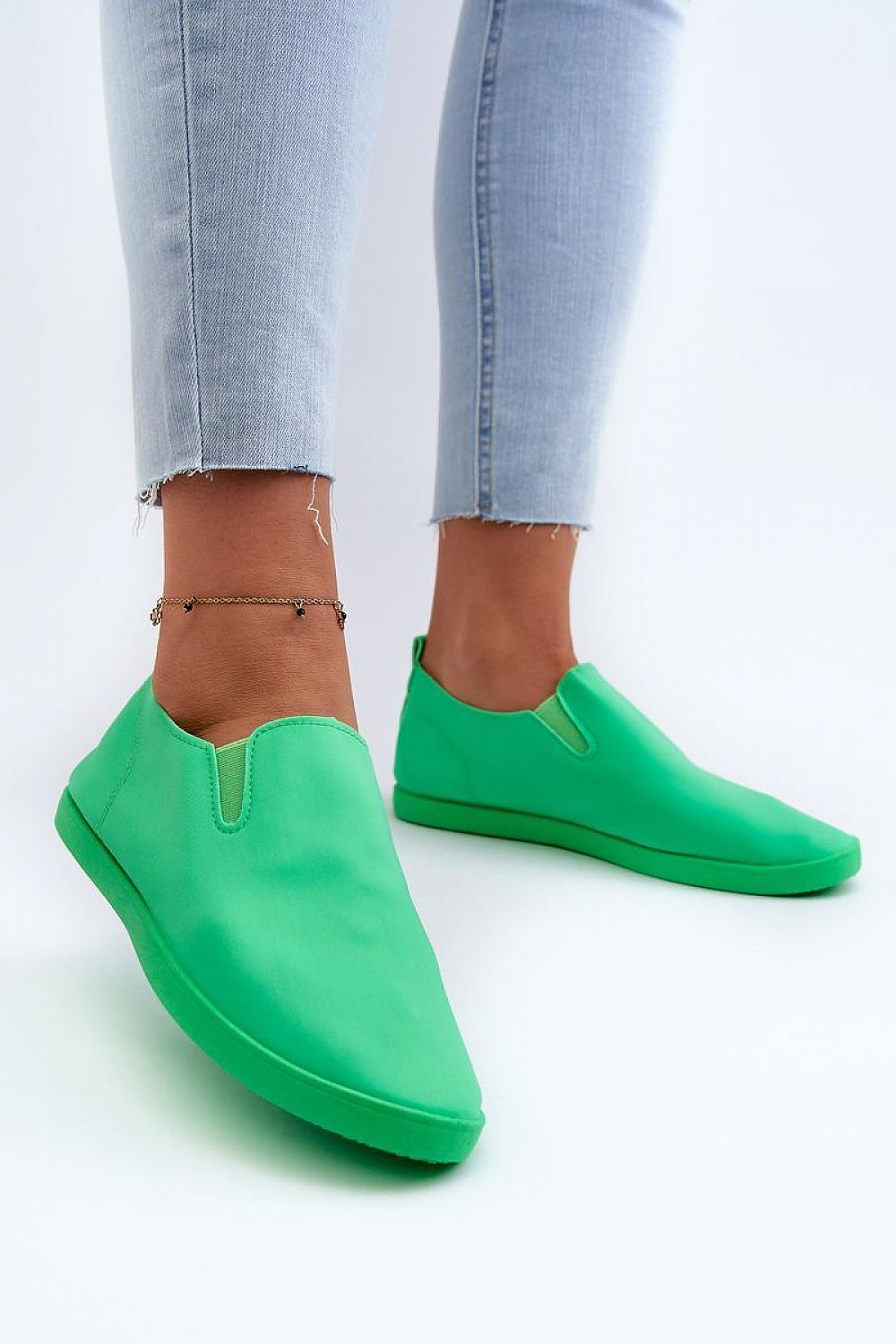   Trampki Model Lovinia NB662 Green - Step in style 