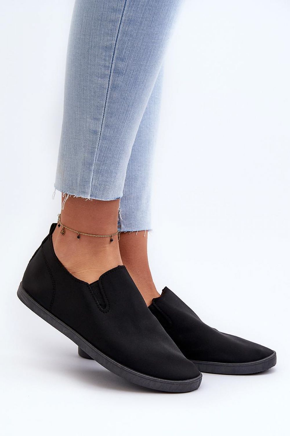   Trampki Model Lovinia NB662 Black - Step in style 