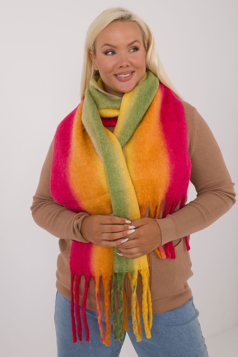   Szalik Model AT-SZ-2320.50 Light Green - AT 