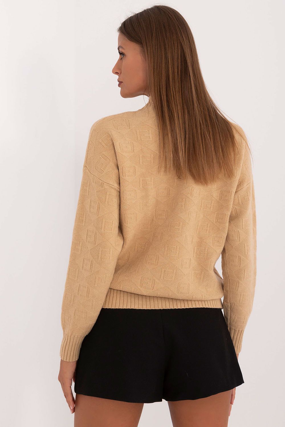   Sweter Damski Model AT-SW-2339.54 Light Camel - AT 