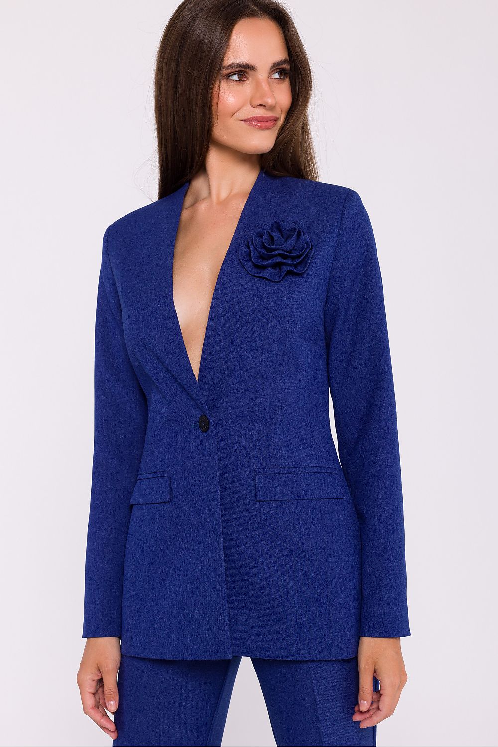   Marynarka Model S370 Blue - Stylove 