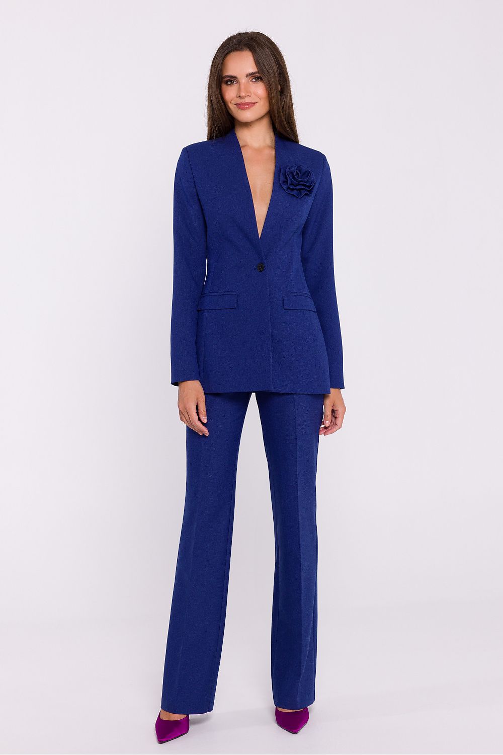   Marynarka Model S370 Blue - Stylove 