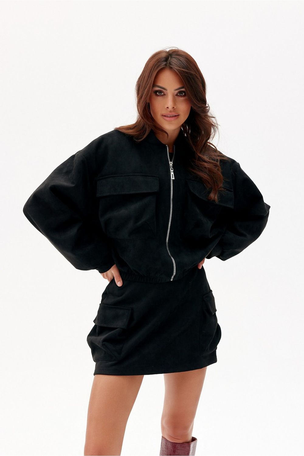   Kurtka Damska Model Erice CZA KUR0025 Black - Roco Fashion 