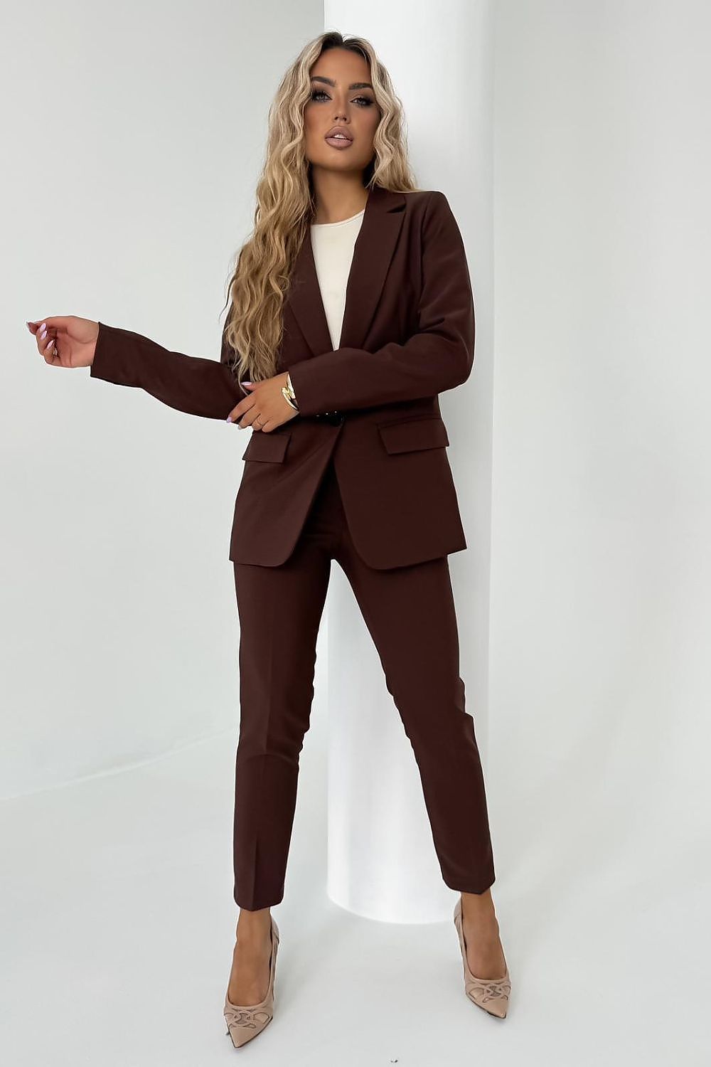   Marynarka Model 11 Brown - Cabba 