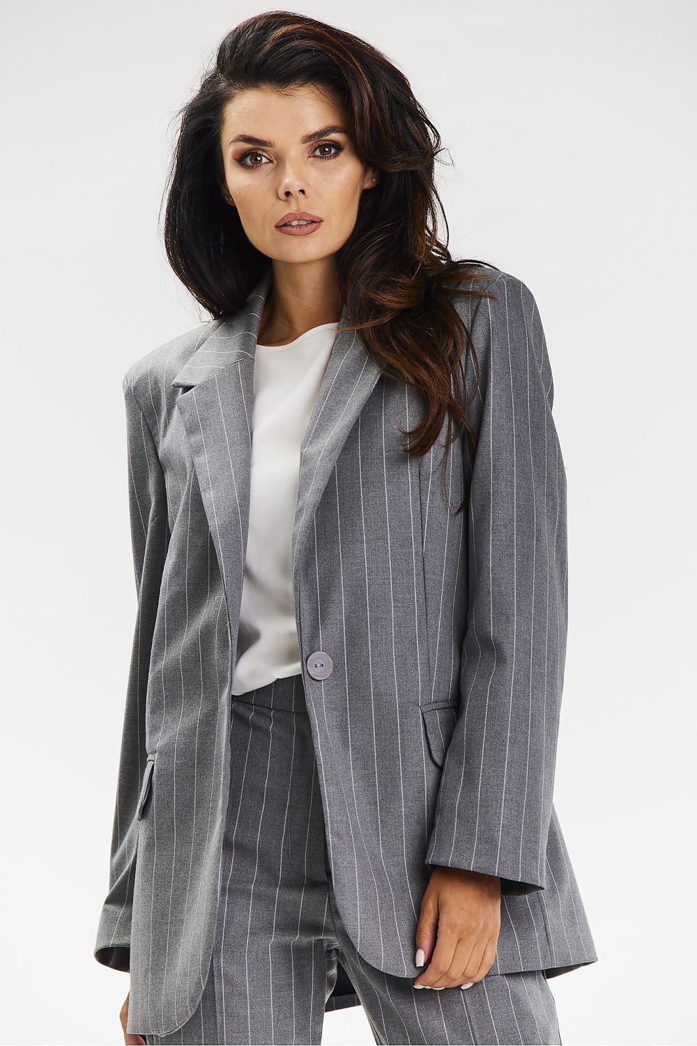   Żakiet Model A679 Grey - awama 