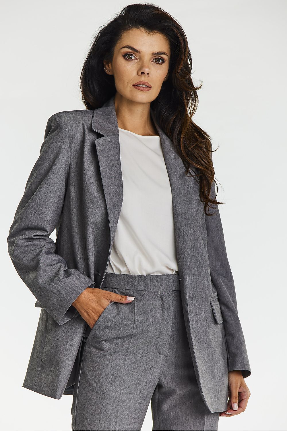   Żakiet Model A676 Grey - awama 