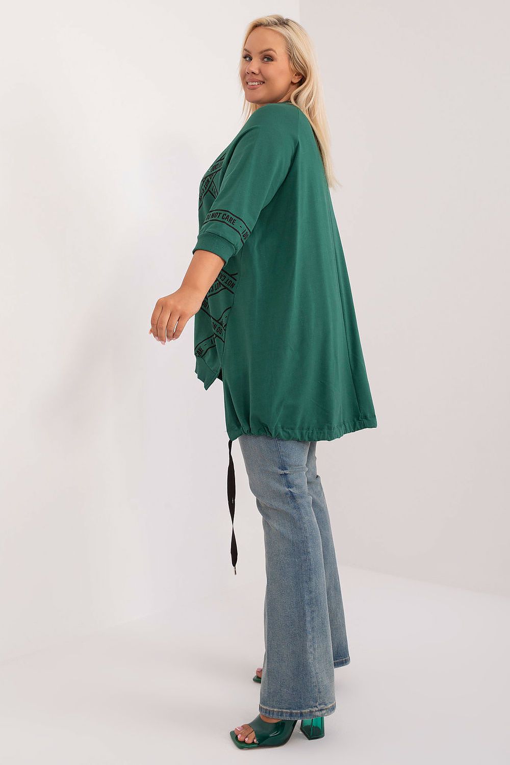   Bluzka Model RV-TU-7598.94 Dark Green - Relevance 