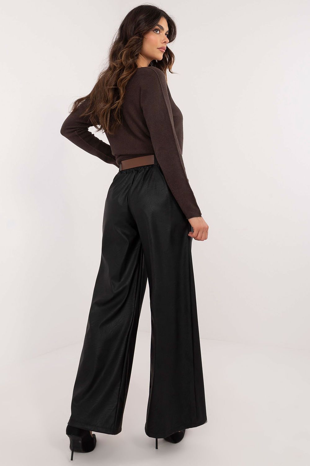  Spodnie Damskie Model DHJ-SP-19899.22X Black - Italy Moda 