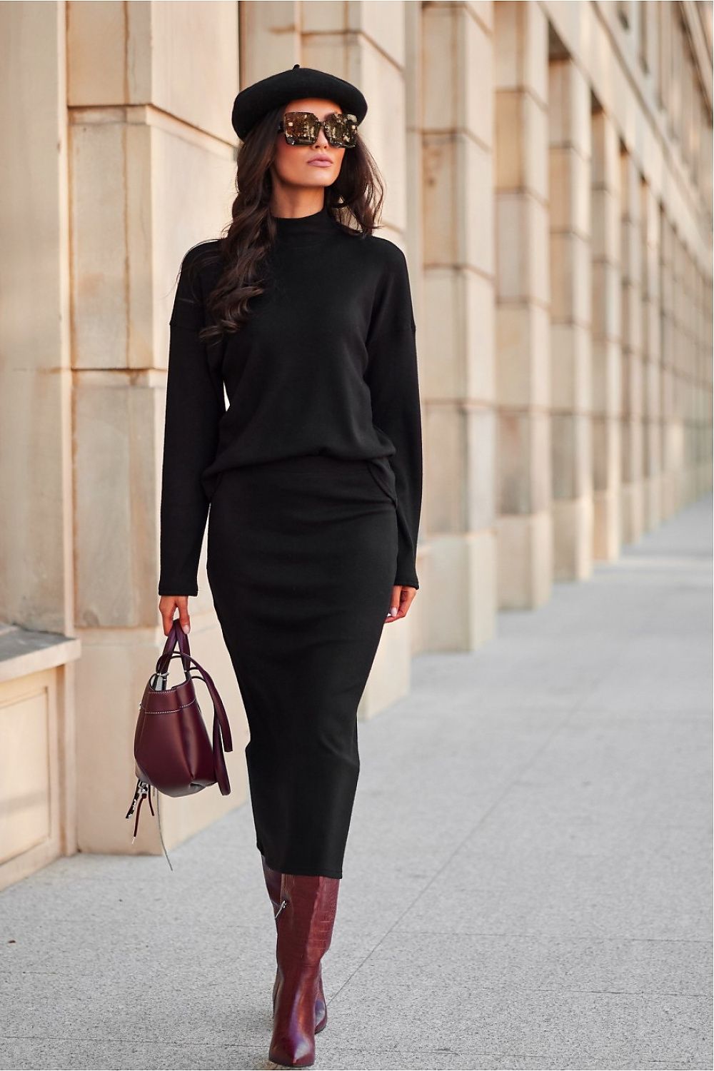 Spódnica Model Carmen CZA SPO0043 Black - Roco Fashion 