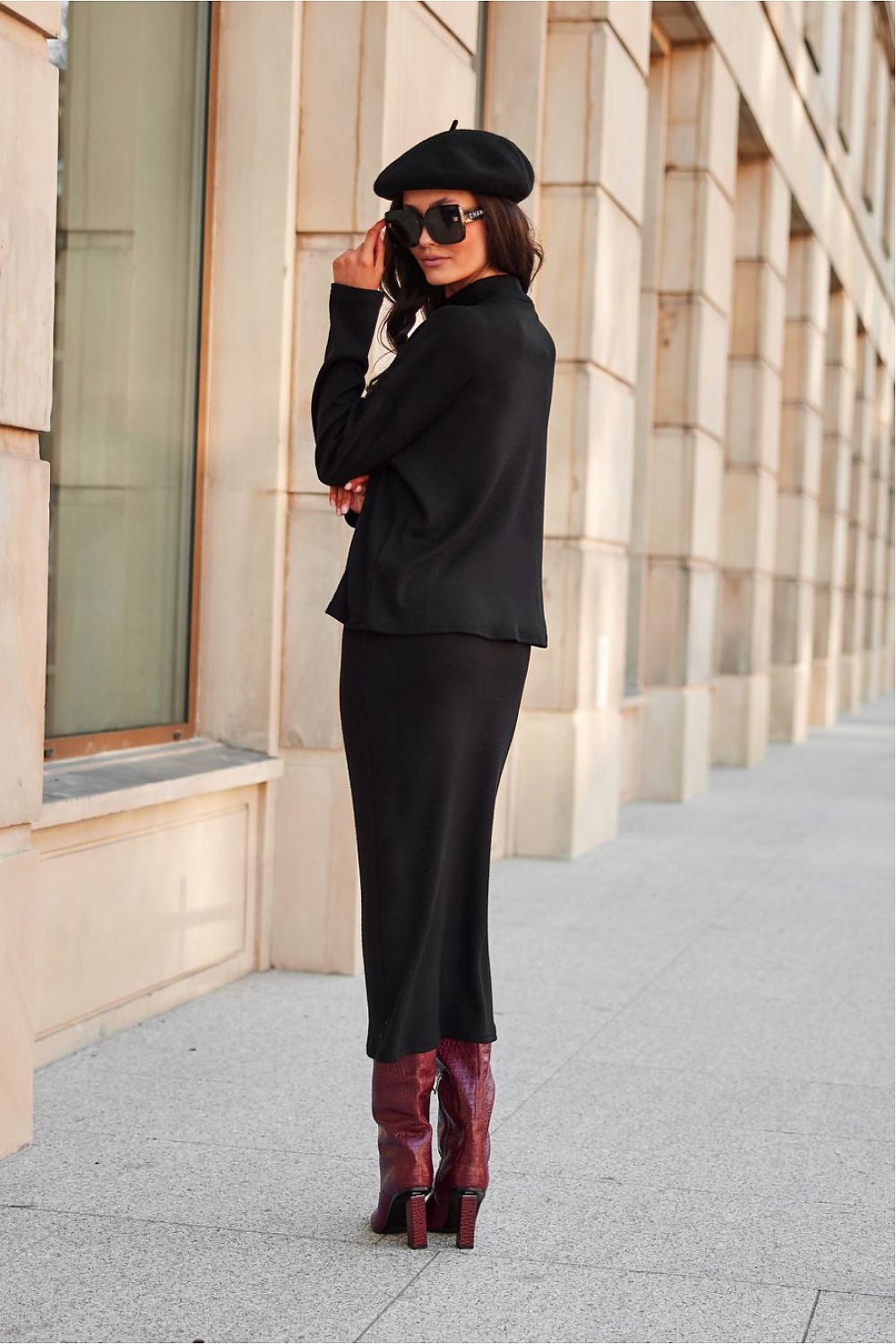  Spódnica Model Carmen CZA SPO0043 Black - Roco Fashion 