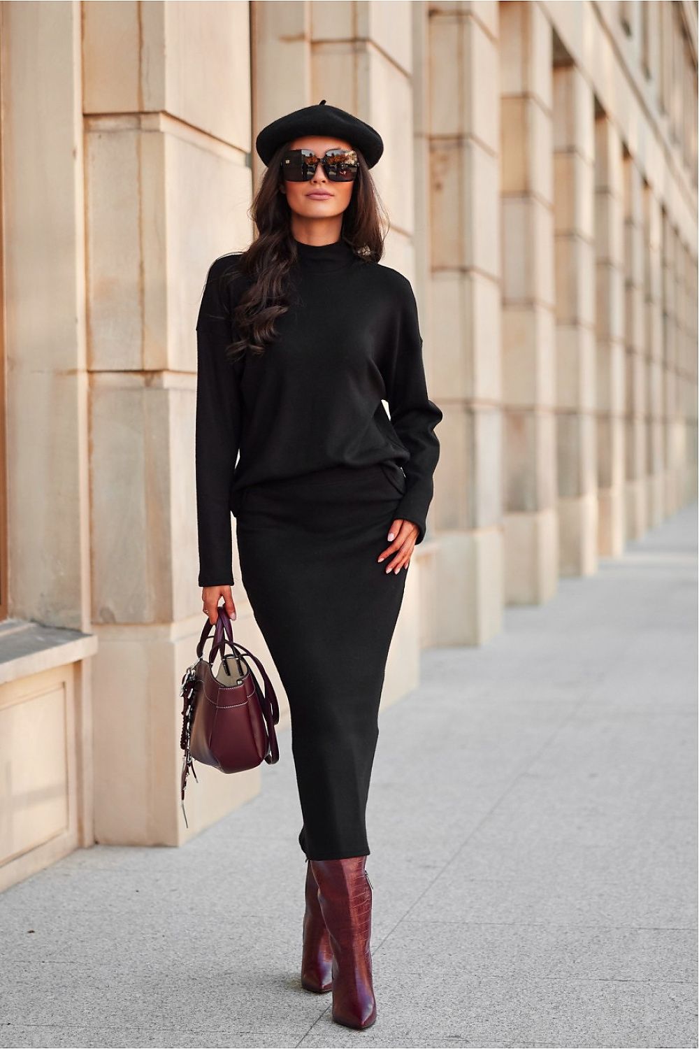   Bluzka Model Lydia CZA BLU0168 Black - Roco Fashion 