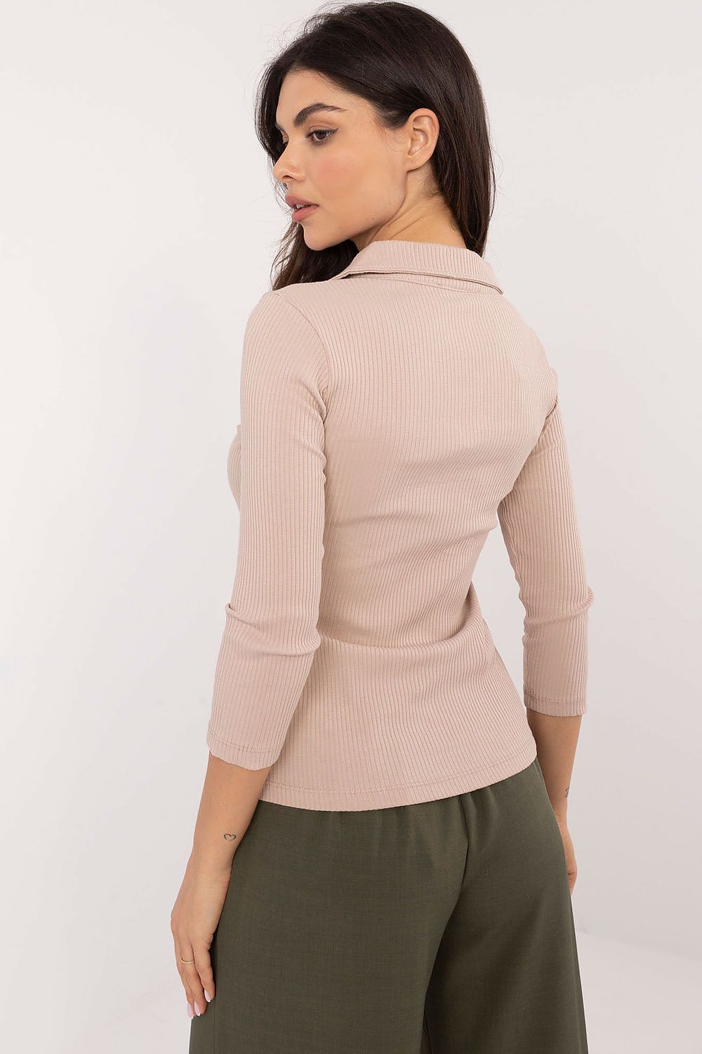   Bluzka Model RV-BZ-9949.11X Beige - Relevance 