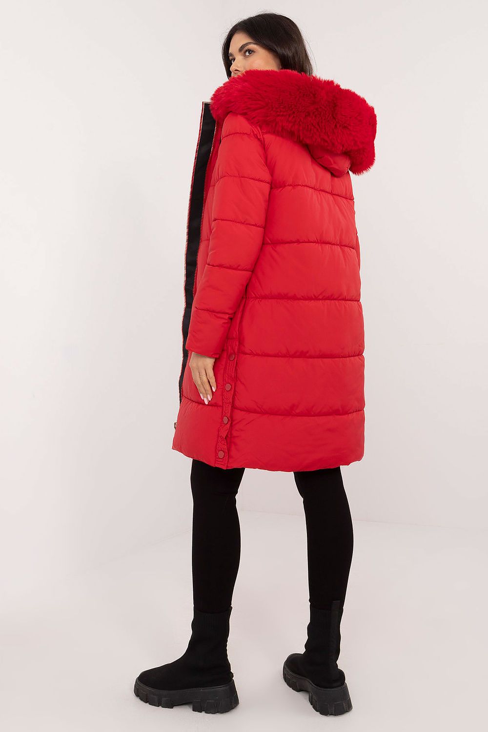   Kurtka Damska Model SK-KR-HH-2406.03P red - Factory Price 