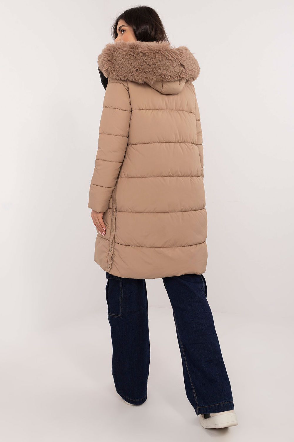   Kurtka Damska Model SK-KR-HH-2406.98 Beige - Factory Price 