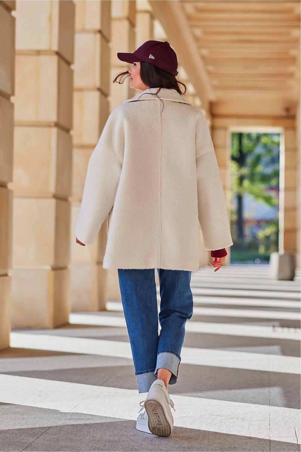  Kurtka Damska Model Camila EKR KUR0029 Ecru - Roco Fashion 