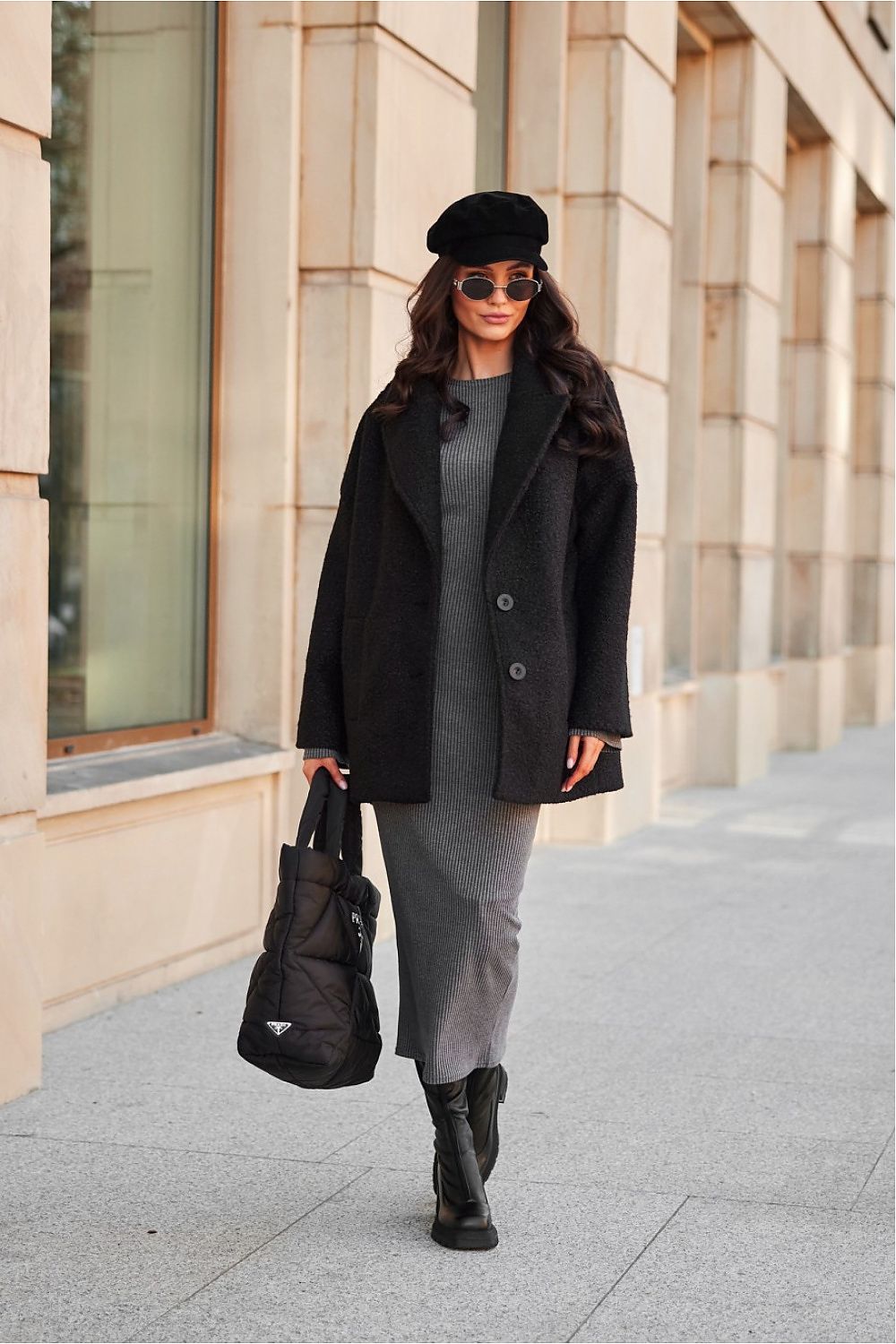   Kurtka Damska Model Camila CZA KUR0029 Black - Roco Fashion 