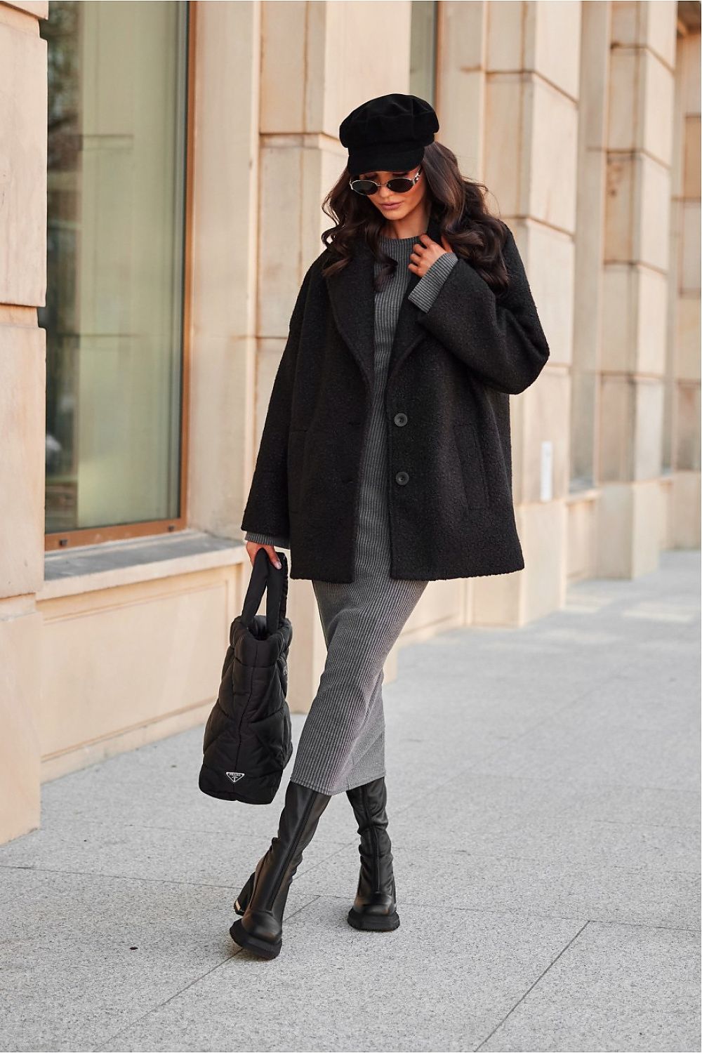   Kurtka Damska Model Camila CZA KUR0029 Black - Roco Fashion 