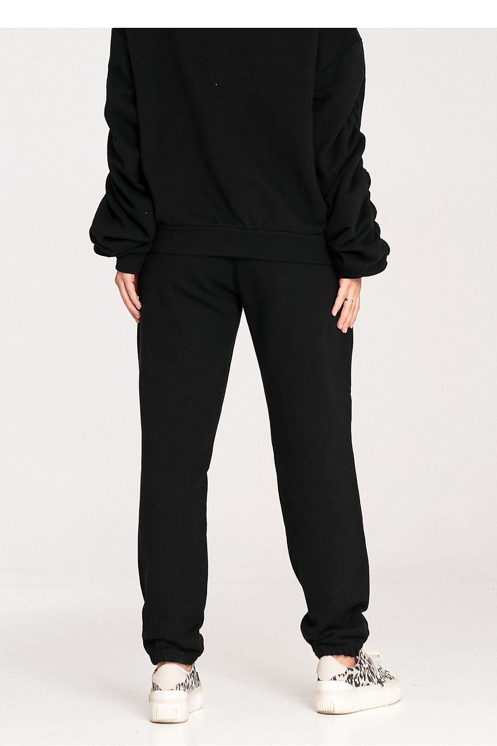  Spodnie Dresowe Model M1056 Black - Figl 