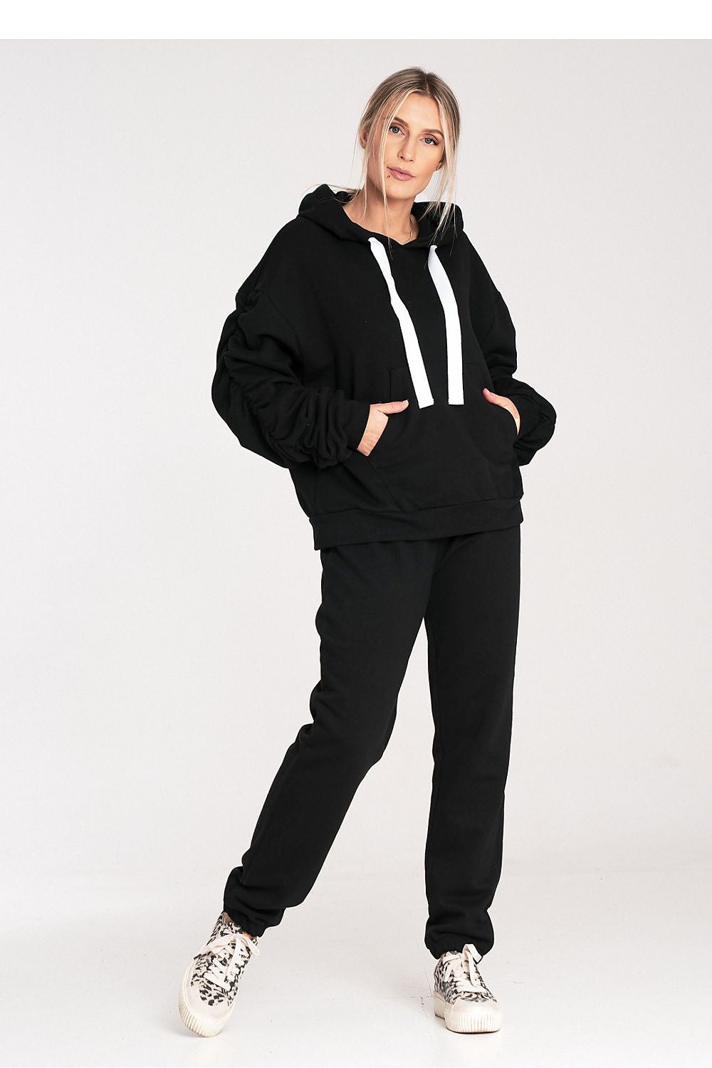   Bluza Damska Model M1055 Black - Figl 