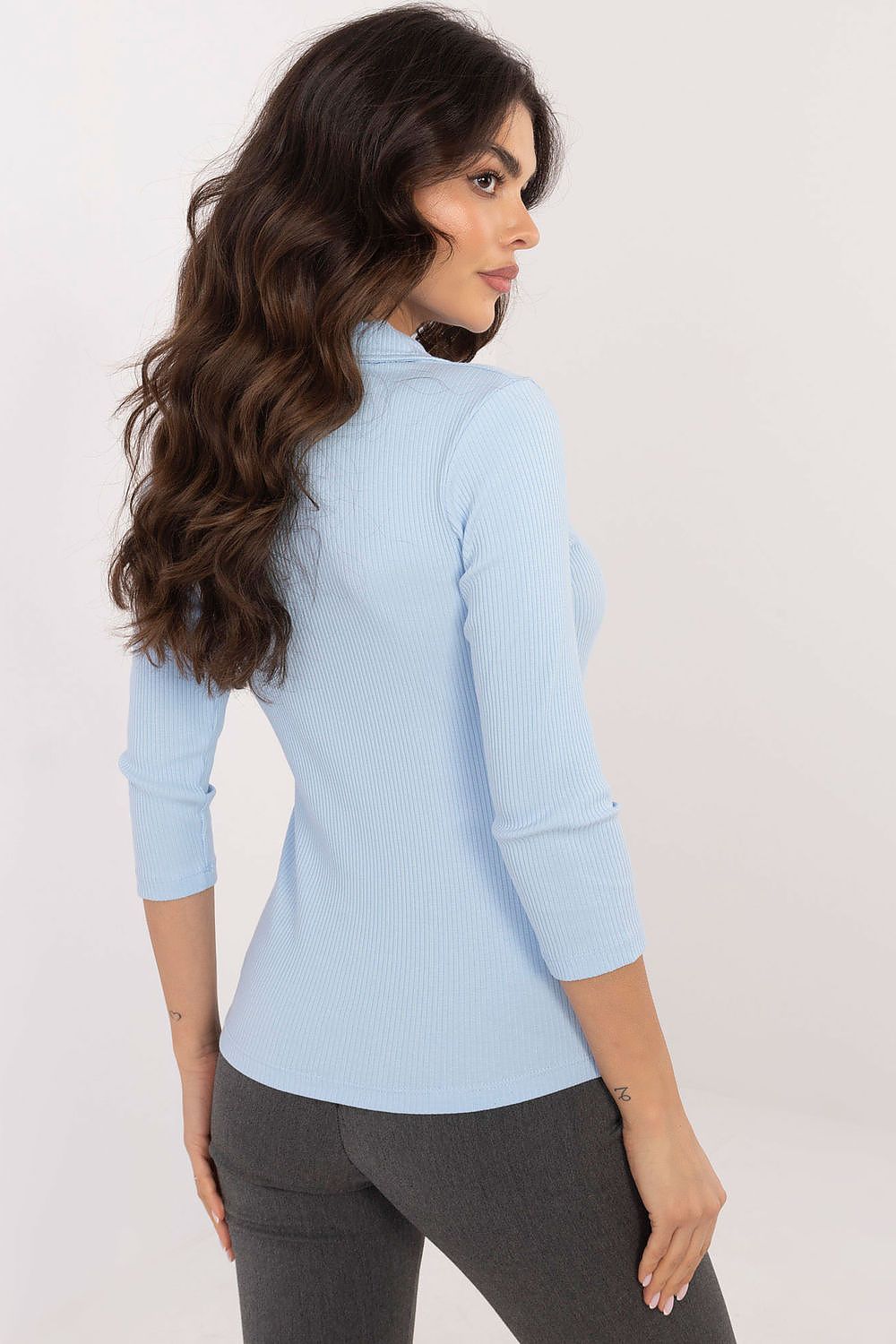   Bluzka Model RV-BZ-9949.11X Light Blue - Relevance 