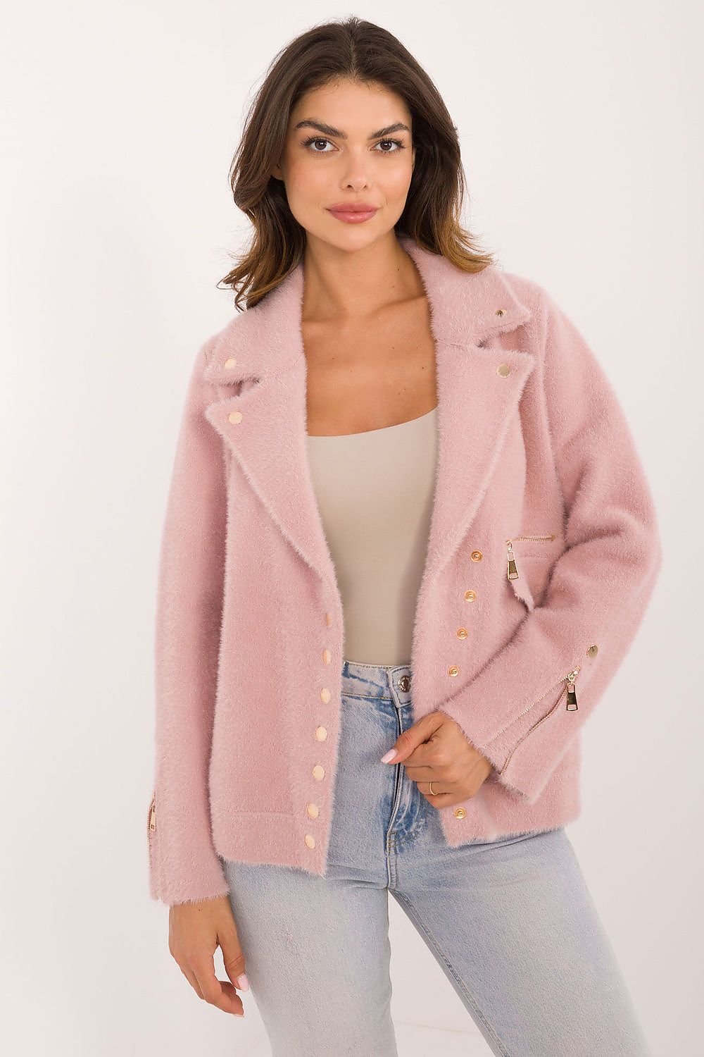  Kurtka Damska Model MBM-KR-250.77 Light Pink - MBM 