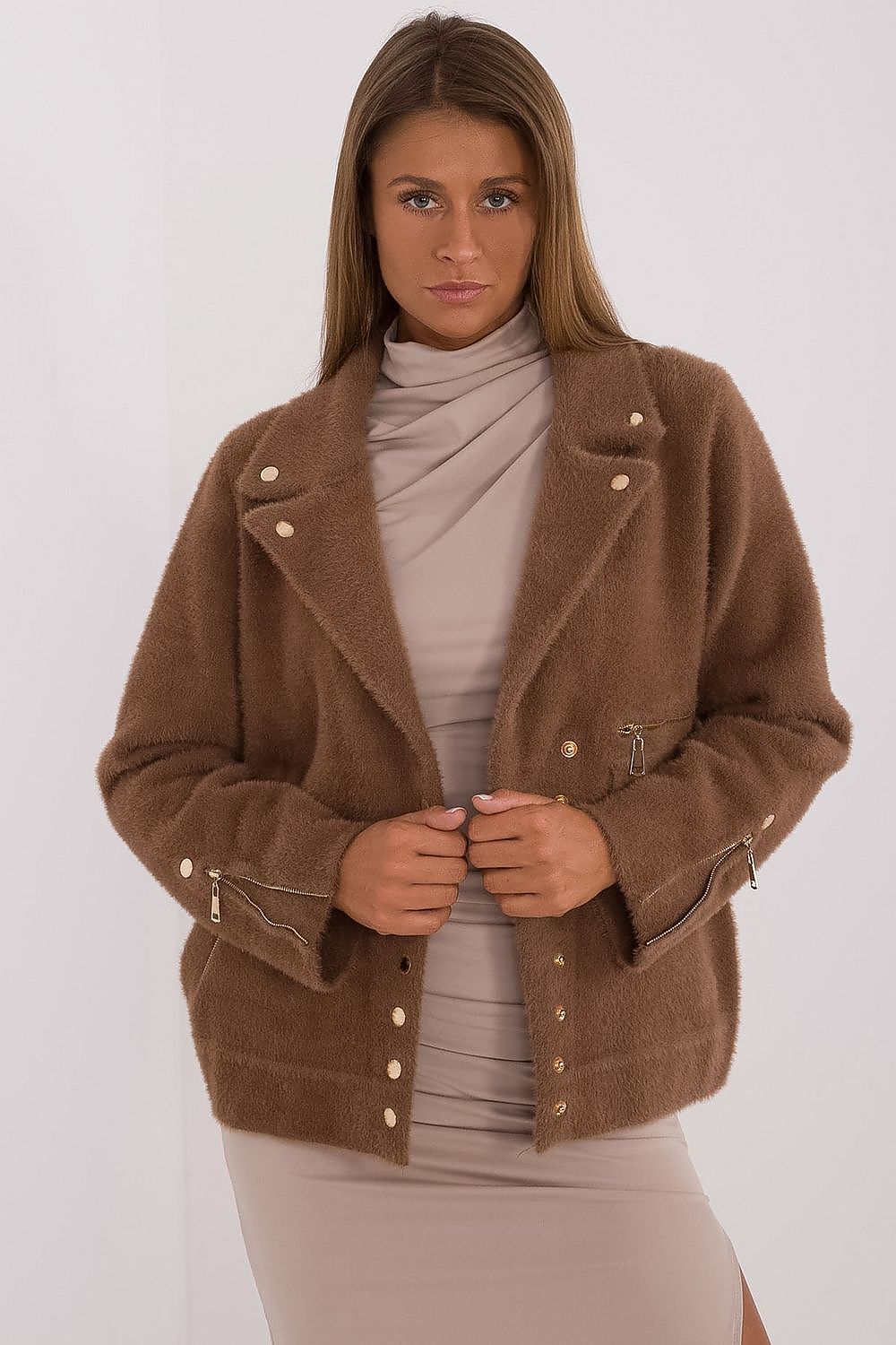   Kurtka Damska Model MBM-KR-250.77 Brown - MBM 