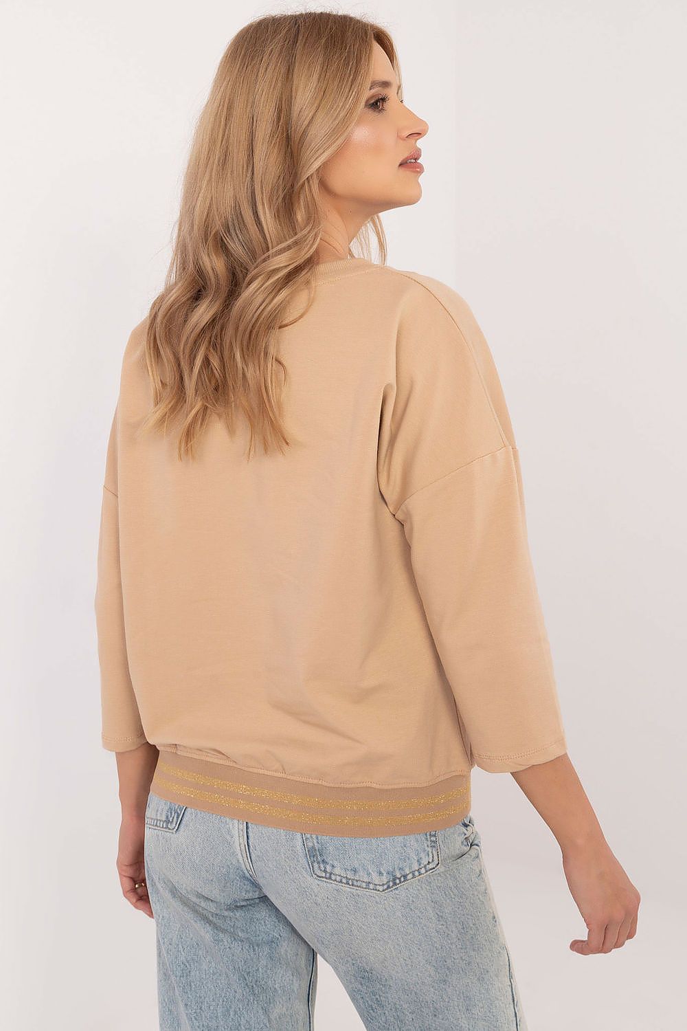   Bluzka Model CLM-BZ-1268.67 Camel - Factory Price 