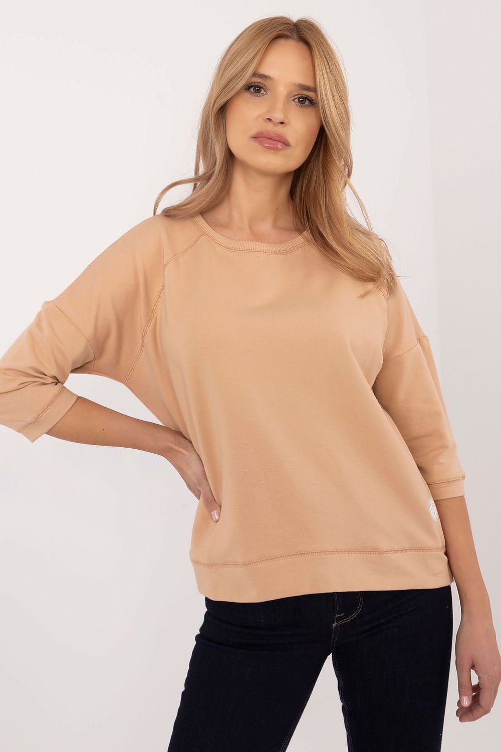   Bluzka Model CLM-BZ-1252.01X Camel - Factory Price 