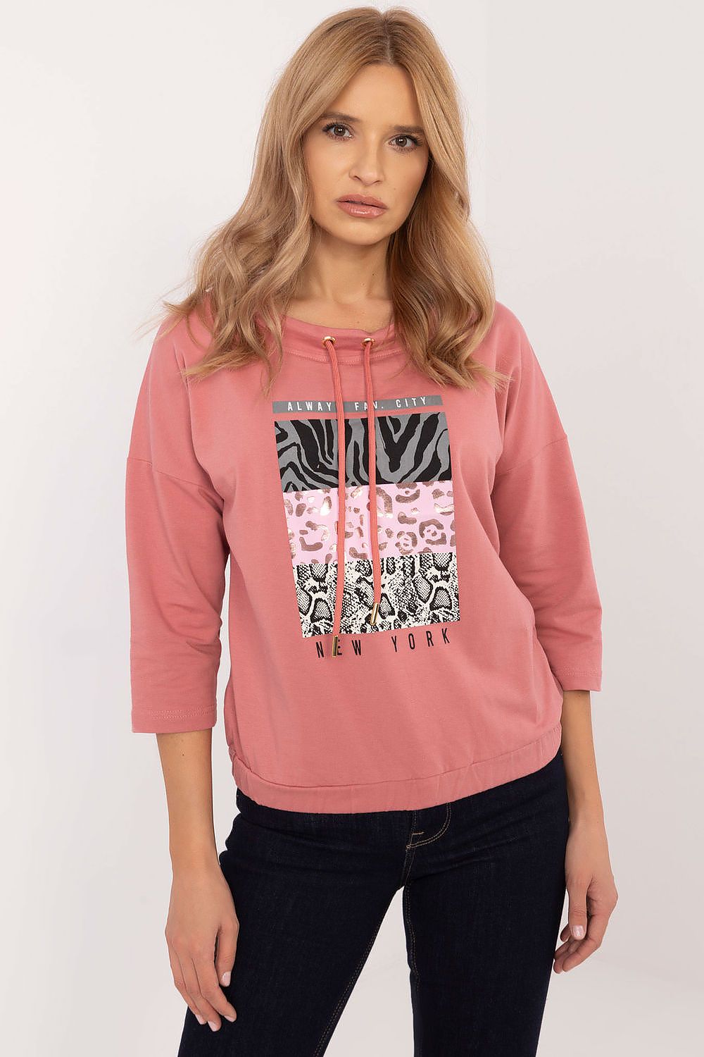   Bluzka Model CLM-BZ-1270.39P Dark Pink - Factory Price 