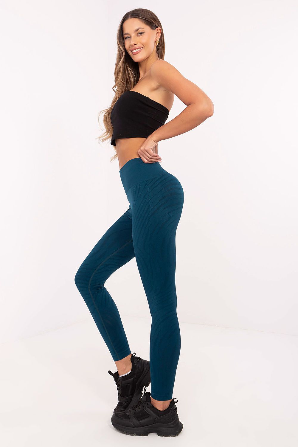   Legginsy Model NM-LG-NOU009.39 Dark Green - NM 