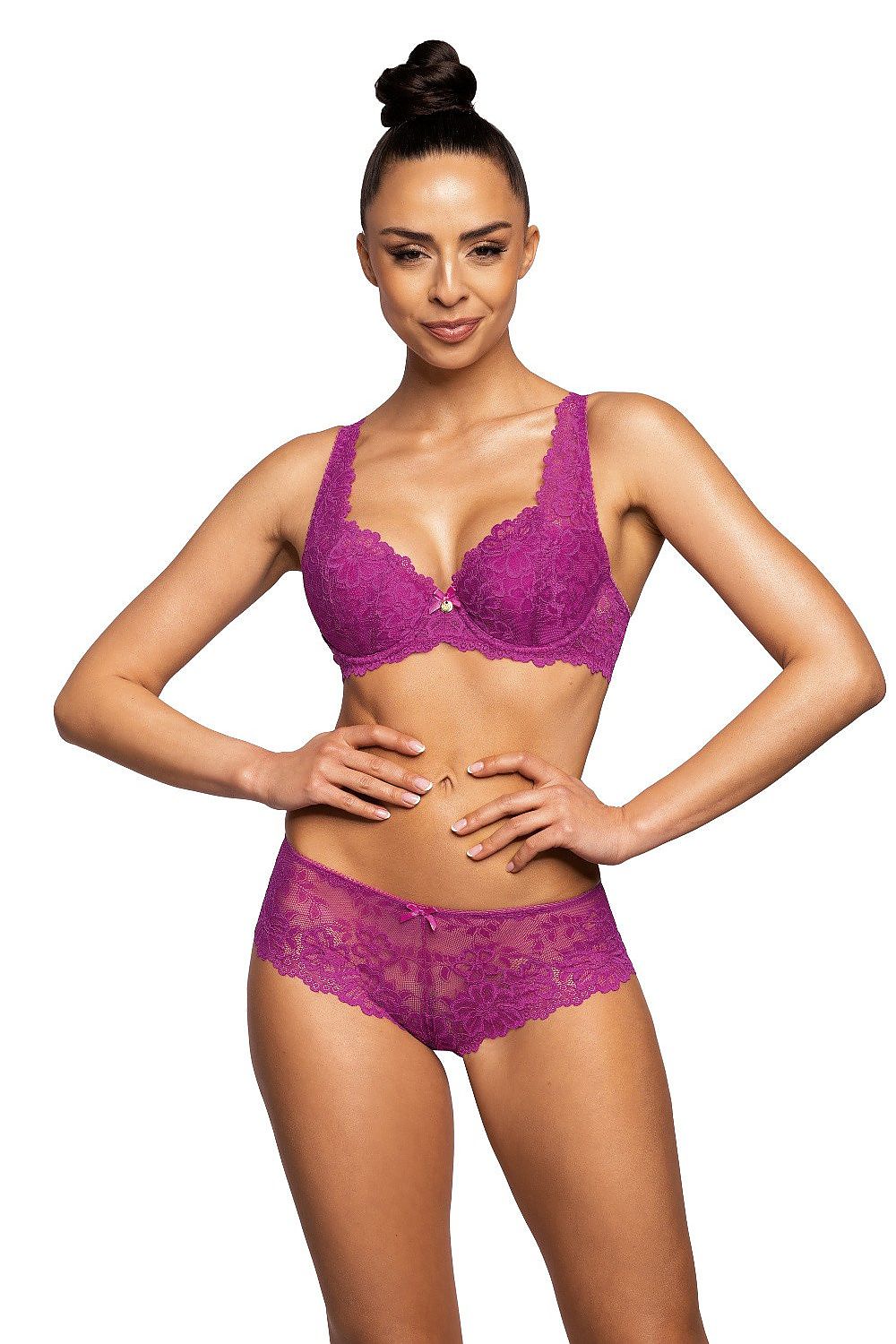  Szorty Model Carmela F-053/54/2 Magneta - Mat 