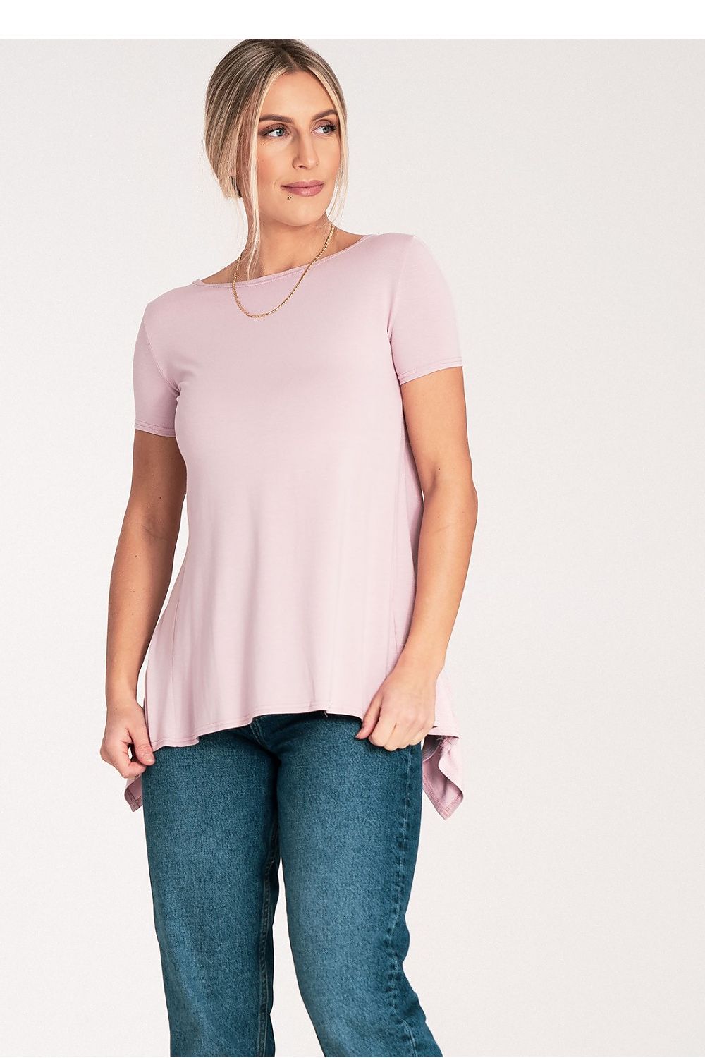   Bluzka Model M1051 Pink - Figl 