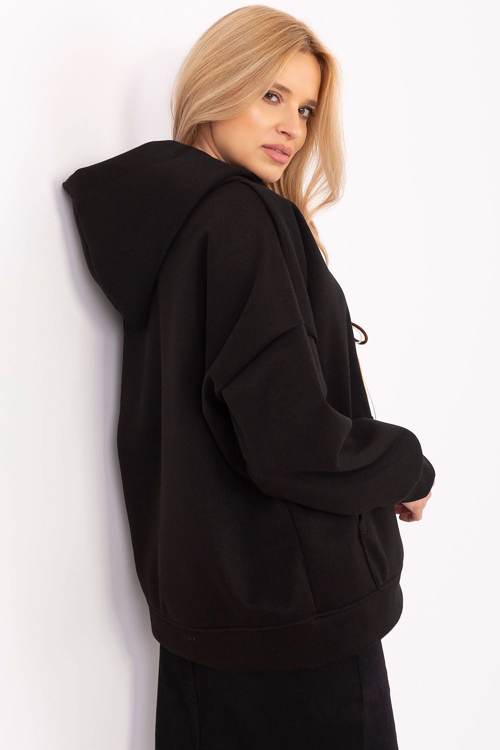   Bluza Damska Model DHJ-BL-A8695.65P Black - Italy Moda 