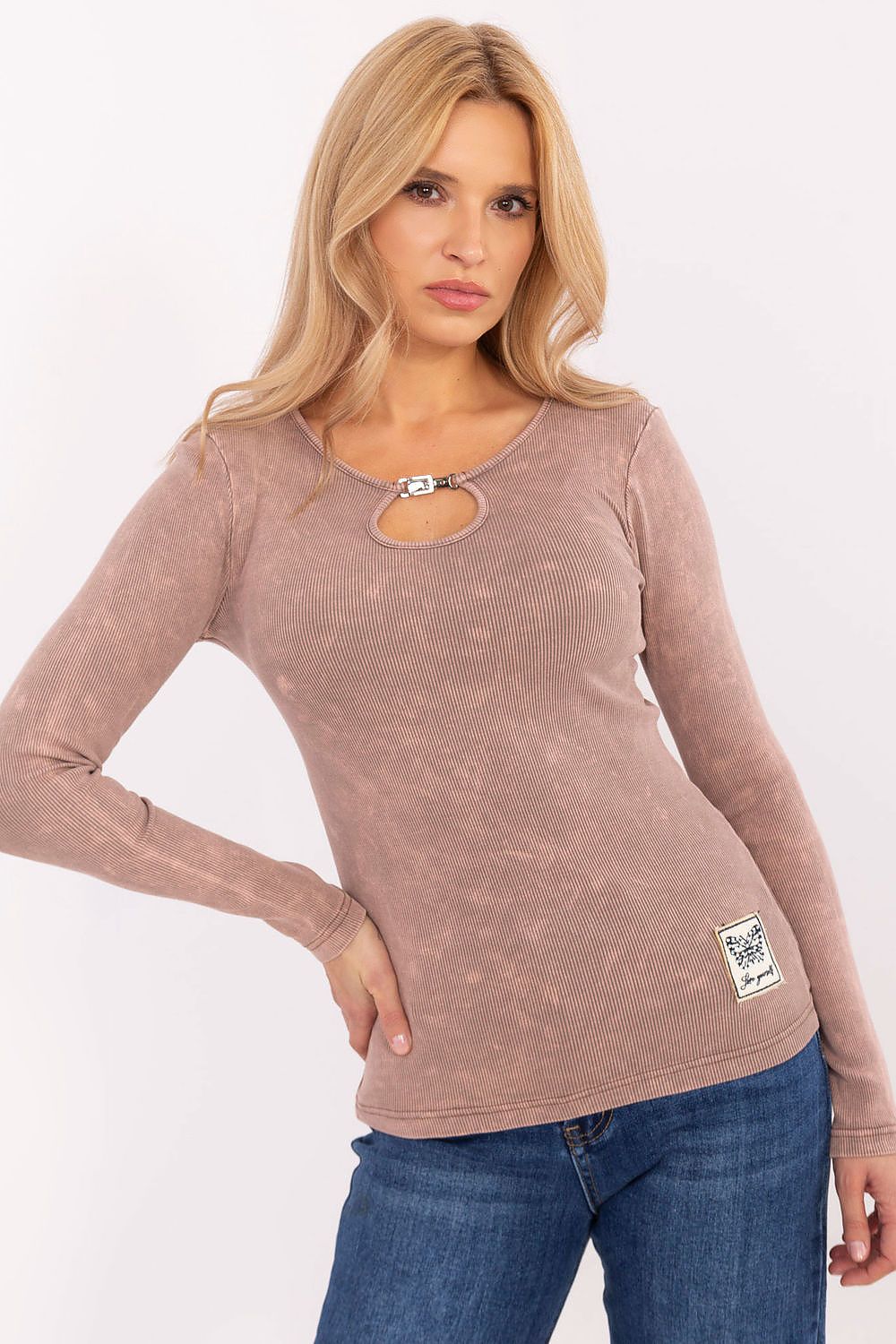   Bluzka Model CLM-BZ-1168.89 Dark Pink - Factory Price 