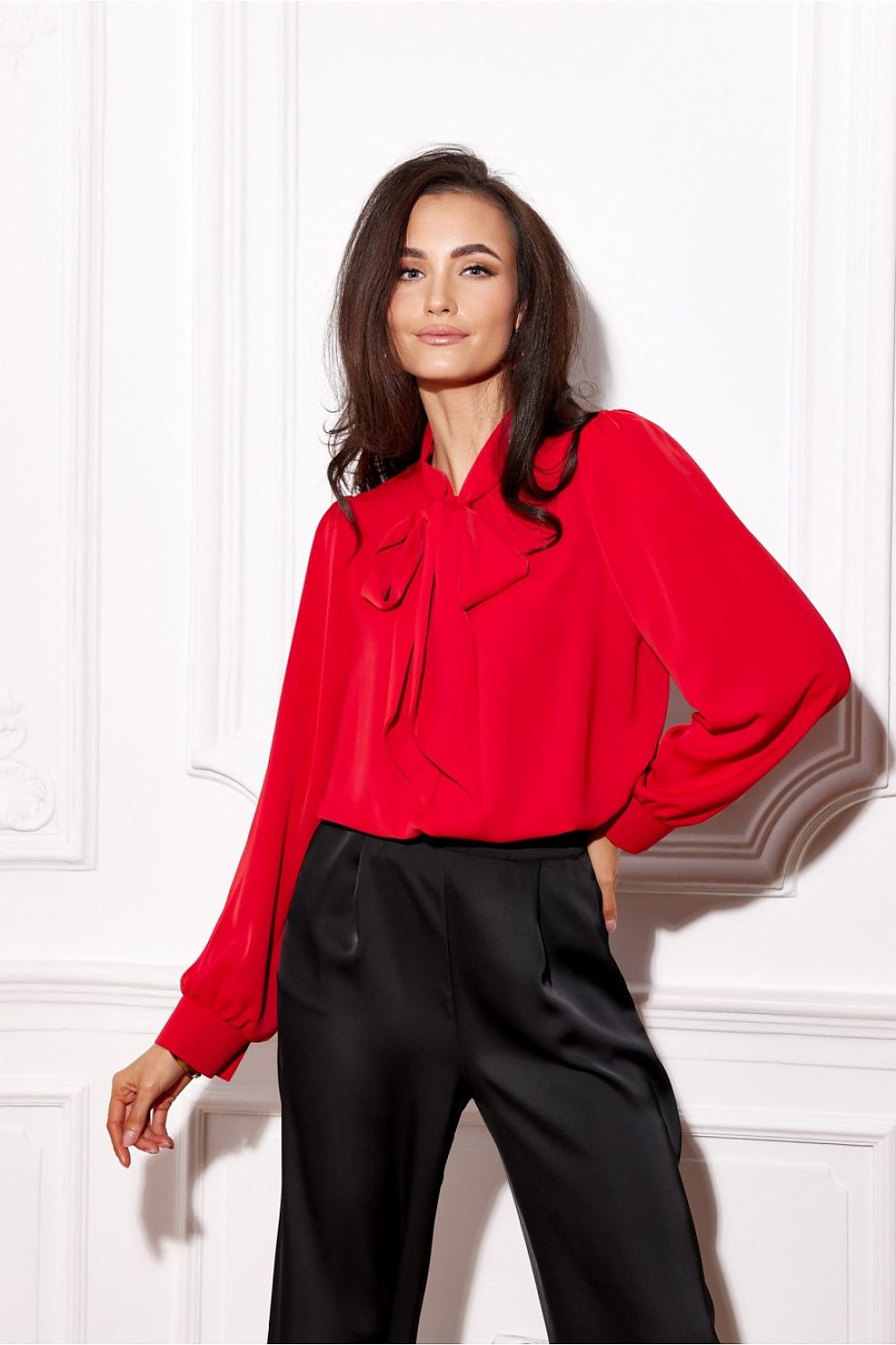   Bluzka Model Zalia CZE BLU0197 Red - Roco Fashion 