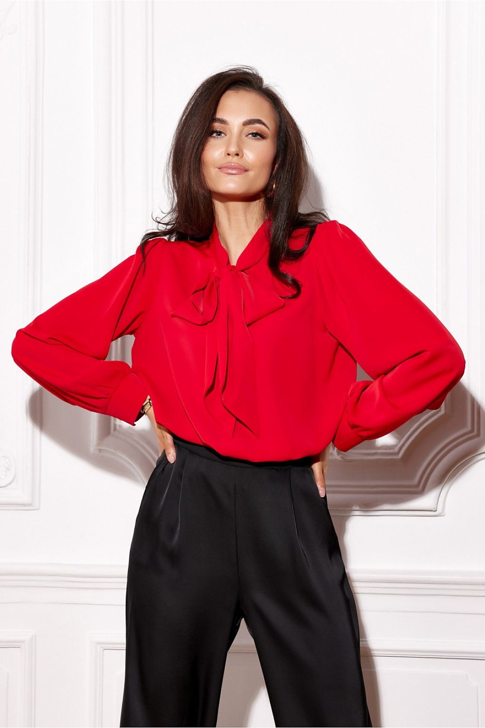   Bluzka Model Zalia CZE BLU0197 Red - Roco Fashion 