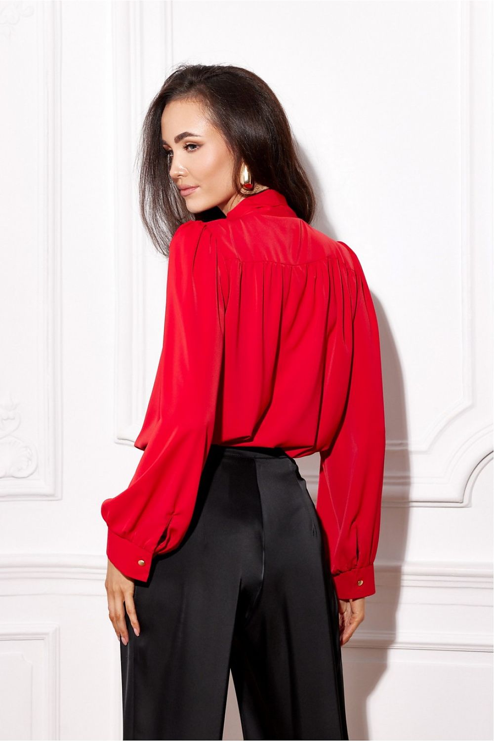   Bluzka Model Zalia CZE BLU0197 Red - Roco Fashion 