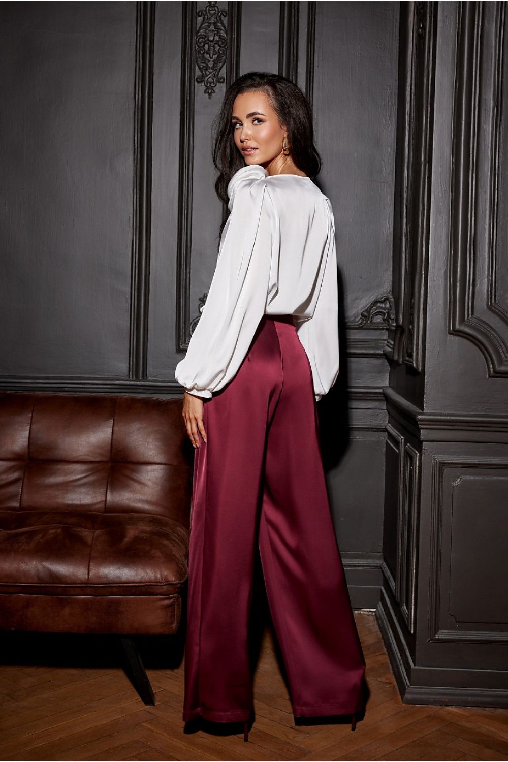   Bluzka Model Evelyn EKR BLU0194 Ecru - Roco Fashion 
