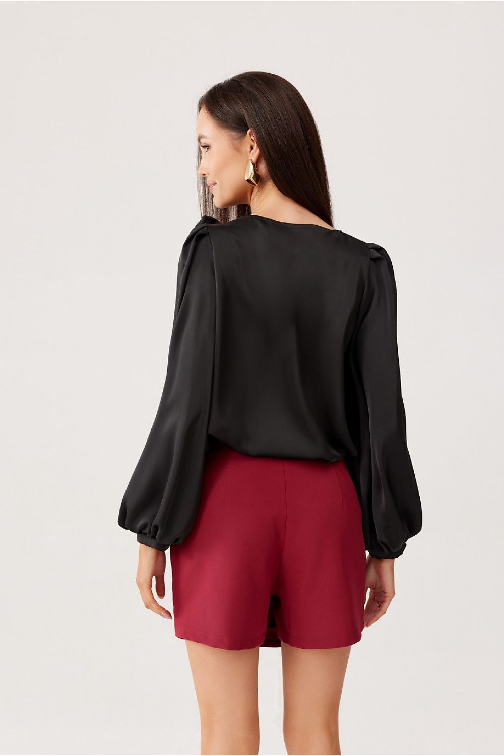   Bluzka Model Evelyn CZA BLU0194 Black - Roco Fashion 