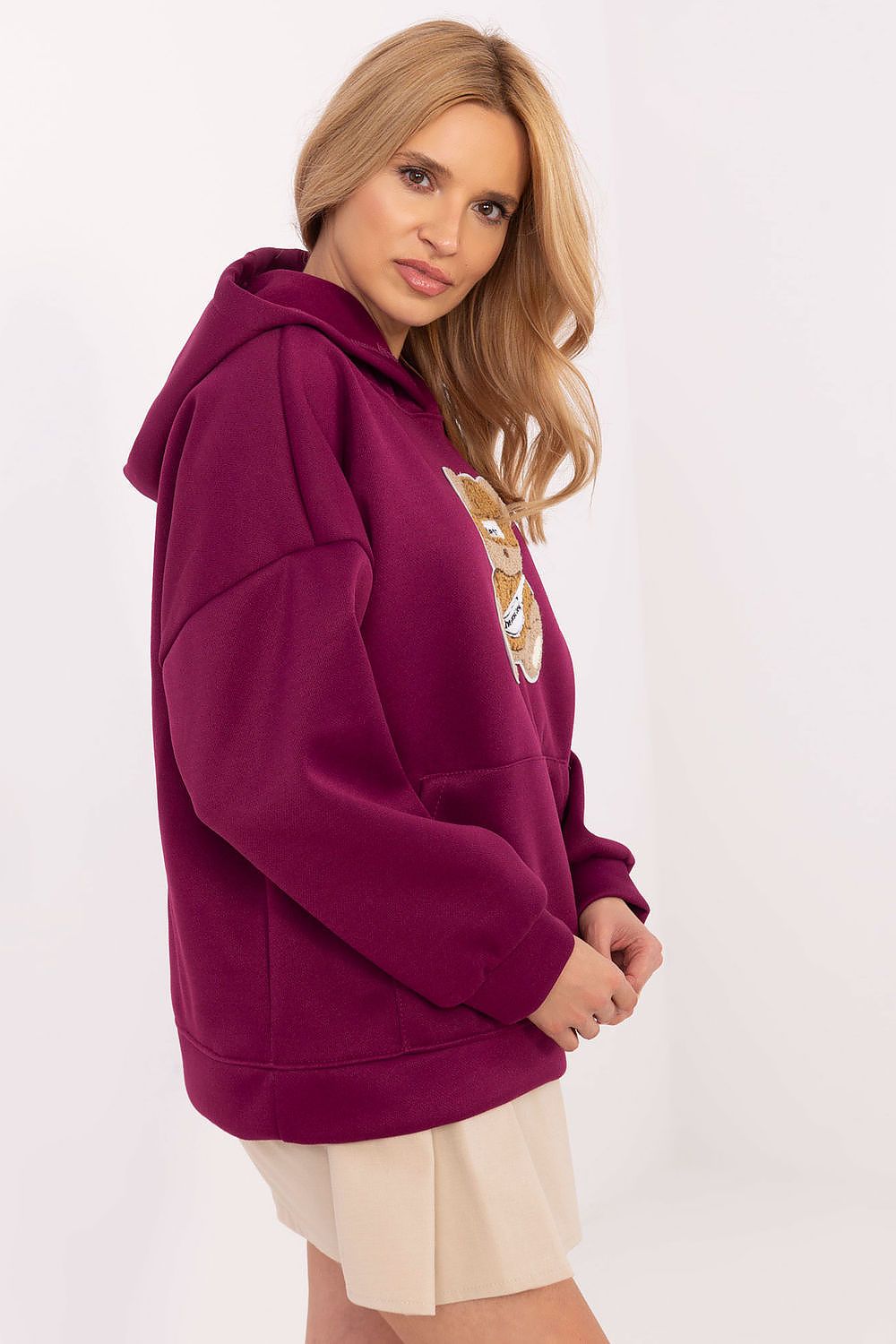   Bluza Damska Model DHJ-BL-A8695-1.16 Violet - Italy Moda 