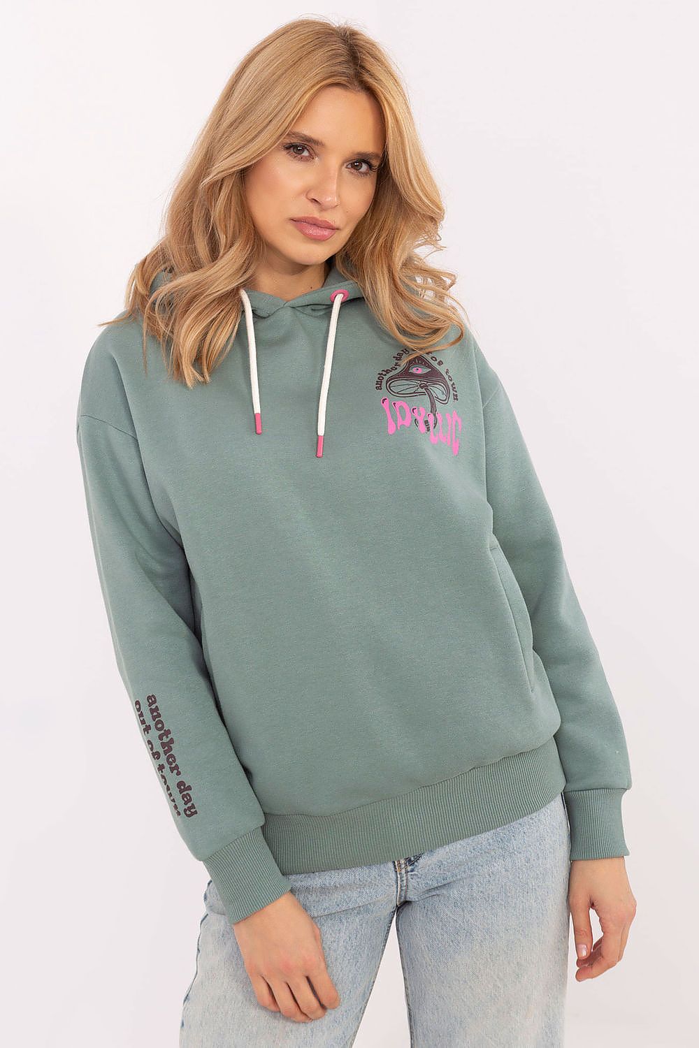   Bluza Damska Model D10600T02420L Pistacja - Sublevel 
