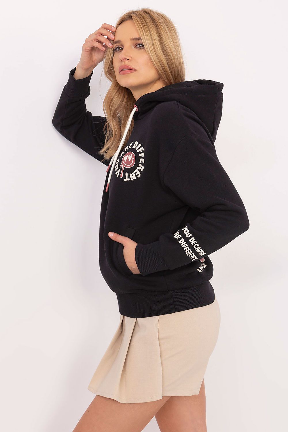   Bluza Damska Model D10600T02420J Dark Grey - Sublevel 