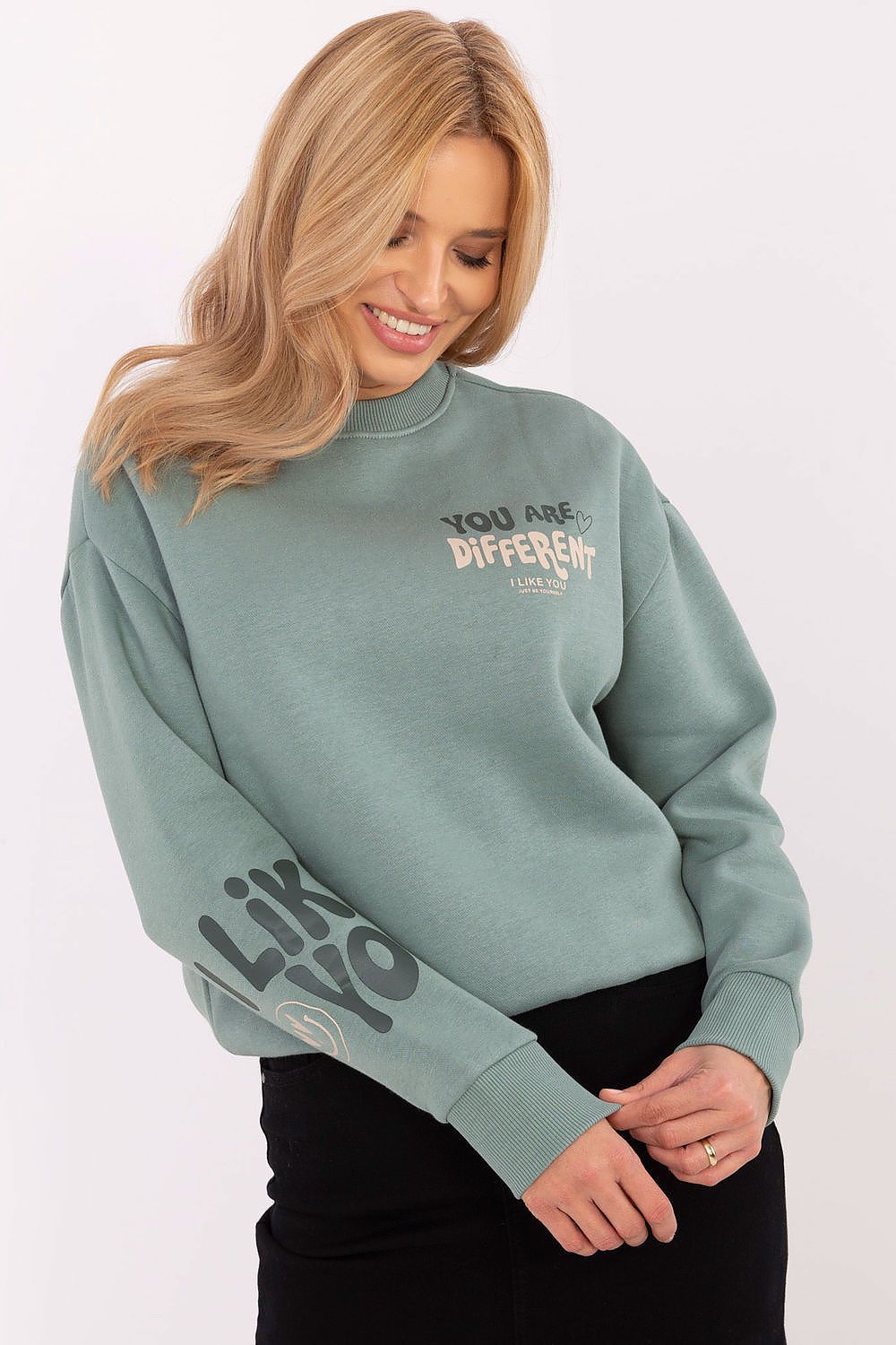   Bluza Damska Model D10600T02695A Pistacja - Sublevel 